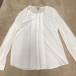Elegant sheer Banana Republic Blouse size S